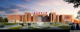 湖南農(nóng)業(yè)大學(xué)樓體外露燈字制作施工