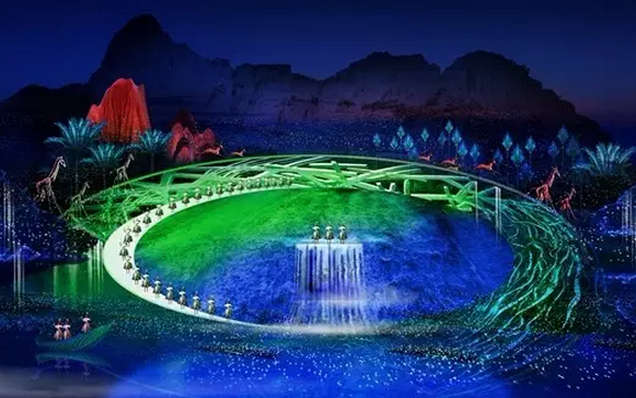 景觀亮化，音畫夜游實(shí)景演出