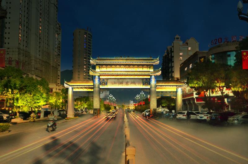 江西廬山城市提質(zhì)改造的效果圖