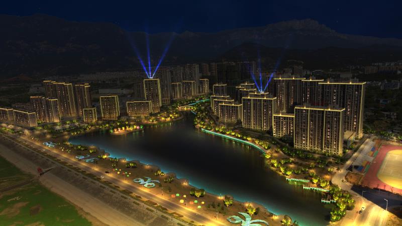 江西廬山城市提質(zhì)改造的效果圖